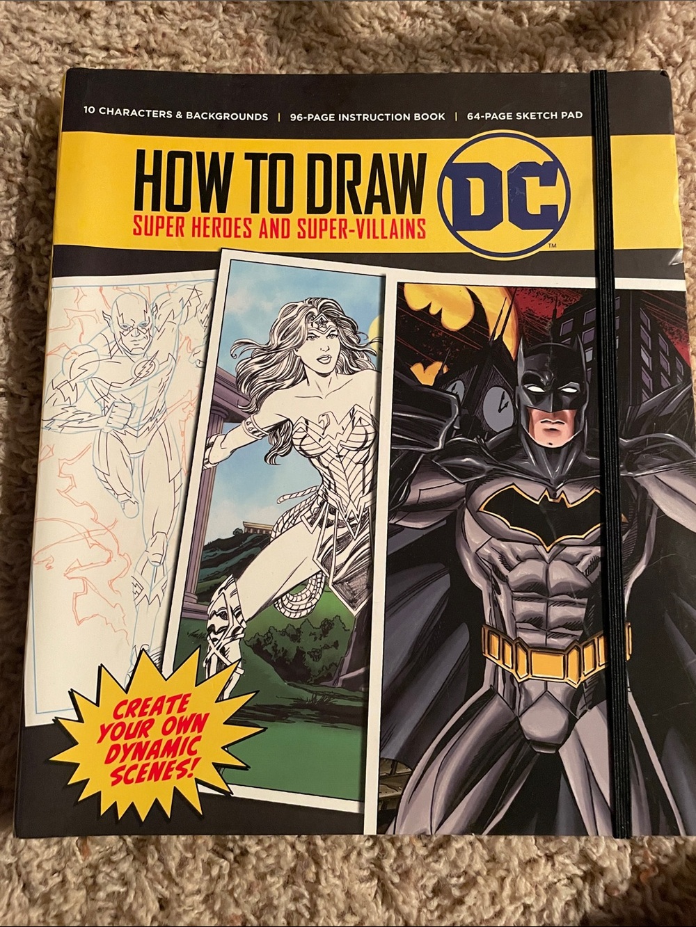 DC How to Draw super heroes & villains